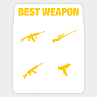 Best weapon PUBG Sticker